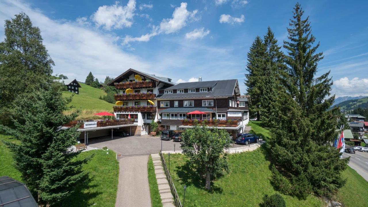 Der Berghof Aparthotel Hirschegg  Eksteriør bilde